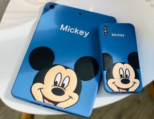 Накладка силіконова для iPad 7/8/9 10.2" (2019/2020/2021) Disney Mickey blue: фото 2 - UkrApple