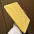 Чохол Origami Smart New pencil groove для iPad 12,9" (2020/2021/2022) yellow: фото 5 - UkrApple