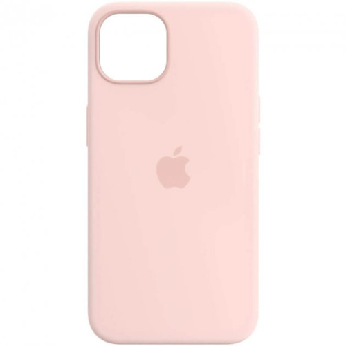 Чохол iPhone 15 Pro Max Silicone Case Full chalk pink  - UkrApple