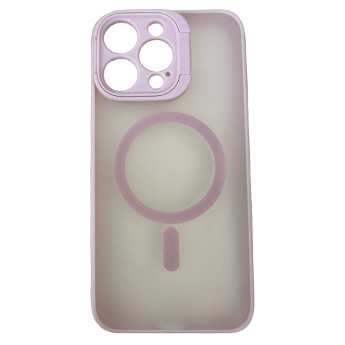 Чохол iPhone 15 Pro Max Stand Camera with MagSafe pink  - UkrApple