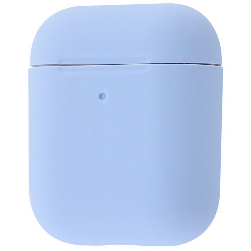 Чохол для AirPods silicone slim case lilac cream - UkrApple