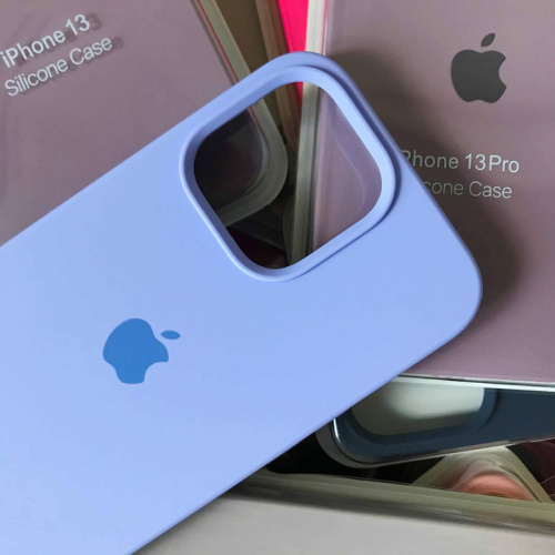 Чохол iPhone 14 Pro Silicone Case Full pebble: фото 3 - UkrApple