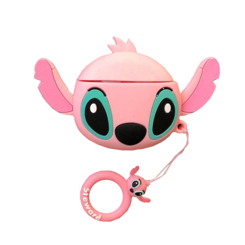 Чехол для AirPods/AirPods 2 Big Hero Stitch pink - UkrApple