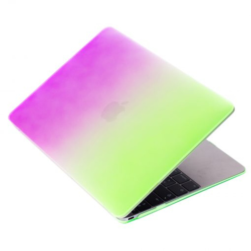 Чохол накладка DDC для MacBook 12" rainbow green - UkrApple