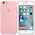 Чехол накладка xCase на iPhone 5/5s/se Silicone Case светло-розовый: фото 2 - UkrApple