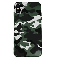 Чехол накладка xCase на iPhone XS Max Khaki Camouflage case