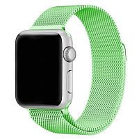 Ремінець xCase для Apple watch 42/44/45/49 mm Milanese Loop Metal Neon Green