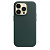 Чохол iPhone 14 Pro Max Leather Case with MagSafe A forest green: фото 2 - UkrApple