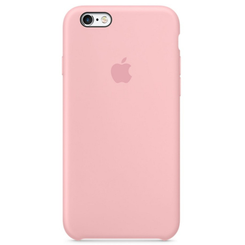 Чехол накладка xCase на iPhone 5/5s/se Silicone Case светло-розовый - UkrApple