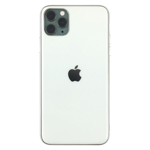 Чохол накладка xCase на iPhone 11 Pro Glass Silicone Case Logo Matte white - UkrApple