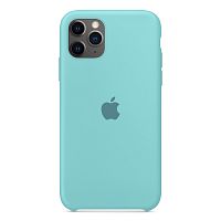 Чохол накладка xCase для iPhone 11 Pro Max Silicone Case Sea Blue