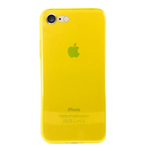 Чехол накладка xCase на iPhone 7/8/SE 2020 Transparent Yellow - UkrApple