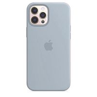 Чохол накладка xCase для iPhone 12 Pro Max Silicone Case Full lilac cream