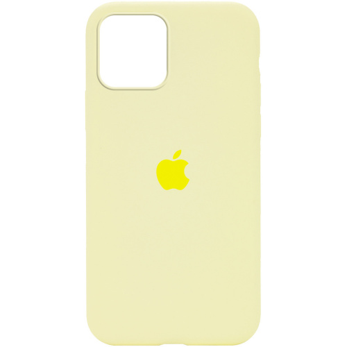 Чохол накладка xCase для iPhone 12 Mini Silicone Case Full mellow yellow - UkrApple