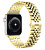 Ремінець для Apple Watch 38/40/41 mm Metall New 5-bead gold - UkrApple