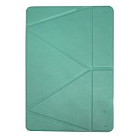 Чохол Origami Case для iPad 12,9" (2020/2021/2022) Leather pencil groove green