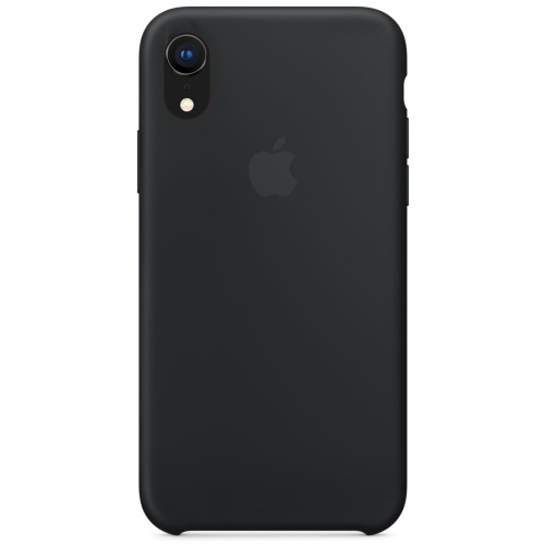 Чехол накладка xCase для iPhone XR Silicone Case черный - UkrApple