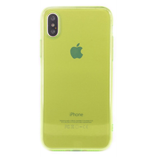 Чехол накладка xCase на iPhone XS Max Transparent Green - UkrApple