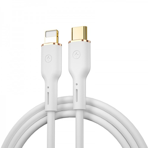 USB кабель Type-C 100cm Wiwu Pioner 5A white  Wi-C001 - UkrApple