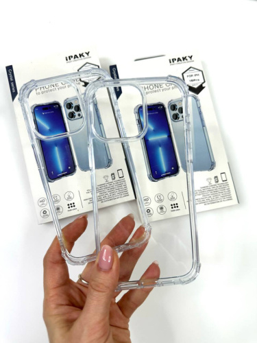 Чохол iPhone 15 Pro iPaky Crystal series transparent : фото 3 - UkrApple