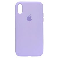Чехол iPhone X/XS Silicone Case Full lilac