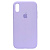 Чехол iPhone X/XS Silicone Case Full lilac - UkrApple
