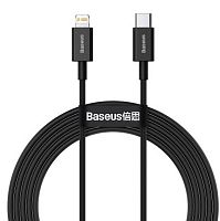 USB кабель Type-C to Lightning Baseus Superior Series 20w 1m black 