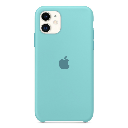 Чохол накладка xCase для iPhone 12 Pro Max Silicone Case мятний - UkrApple
