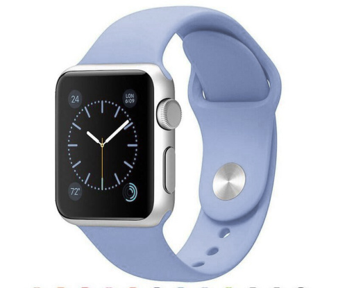Ремінець xCase для Apple Watch 38/40/41 mm Sport Band Sky Blue (M) - UkrApple
