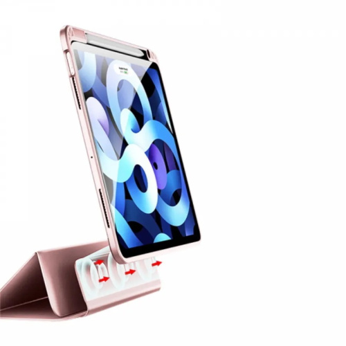 Чохол Wiwu Magnetic Folio 2 in 1 iPad Air 4 10,9"(2020)/Air 5 10,9"(2022)/Pro 11"(2020-2022) pink: фото 2 - UkrApple