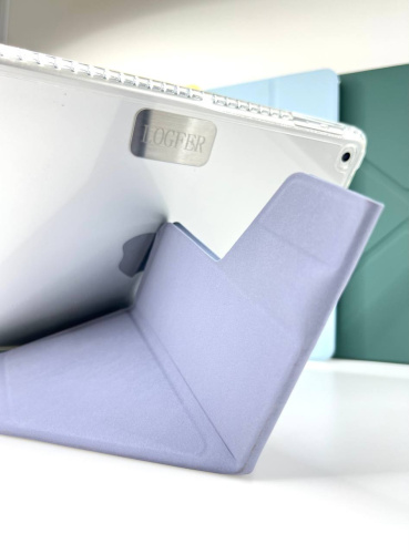 Чохол Origami Smart New pencil groove для iPad 7/8/9 10.2" (2019/2020/2021) lavender gray: фото 11 - UkrApple