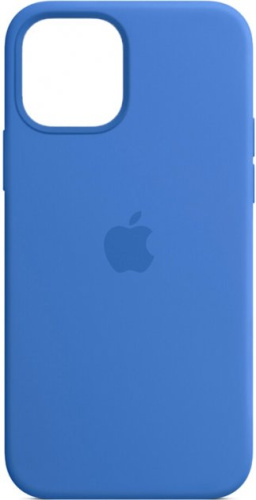 Чохол накладка iPhone 14 Silicone Case Full Capri blue - UkrApple
