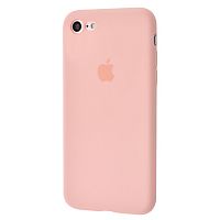 Чехол накладка xCase для iPhone 7/8/SE 2020 Silicone Slim Case Pink Sand