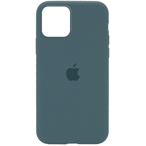 Чохол накладка xCase для iPhone 12/12 Pro Silicone Case Full pine green - UkrApple