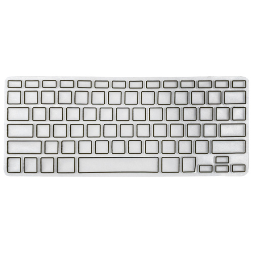Накладка на клавіатуру для MacBook Air 13" (2008-2017)/ Pro 13", 15" (2012-2019)/ Pro 17" black - UkrApple