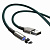 USB кабель Lightning 100cm Baseus Zinc Magnetic 2A green  - UkrApple