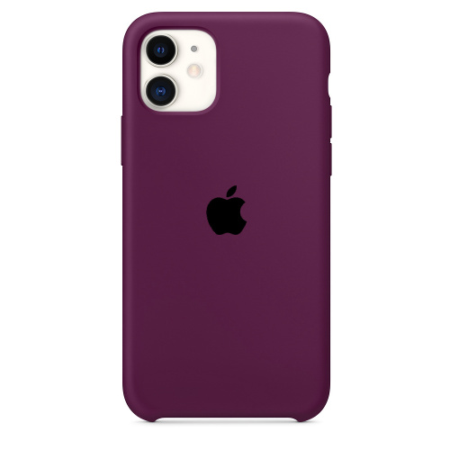 Чохол накладка xCase для iPhone 12 Pro Max Silicone Case marsala - UkrApple