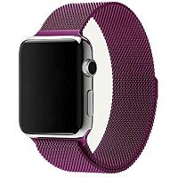Ремінець xCase для Apple watch 42/44/45/49 mm Milanese Loop Metal Purple