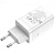 Мережева зарядка Hoco N23 Starlight PD45W dual white: фото 5 - UkrApple