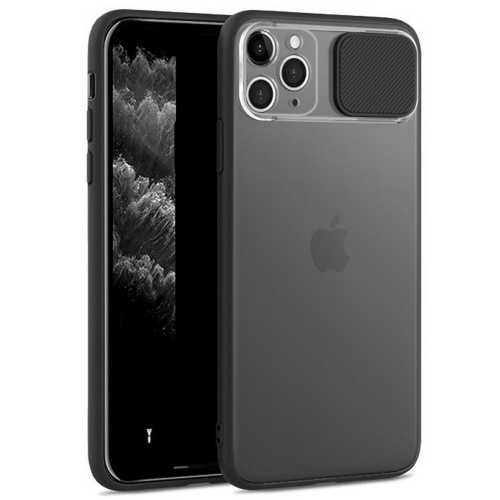 Чохол накладка xCase для iPhone 11 Pro Max Slide Hide Camera Black - UkrApple
