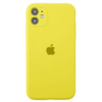Чохол накладка xCase для iPhone 11 Silicone Case Full Camera Canary Yellow