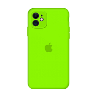 Чохол накладка xCase для iPhone 12 Pro Silicone Case Full Camera Juicy Green