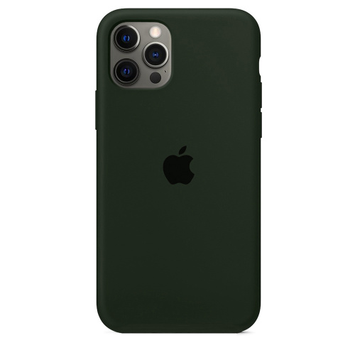 Чохол накладка xCase для iPhone 12 Pro Max Silicone Case Full Green - UkrApple