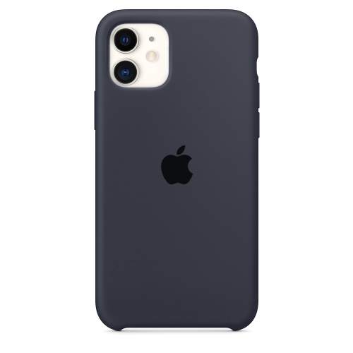 Чохол накладка xCase для iPhone 12 Pro Max Silicone Case темно-сірий - UkrApple