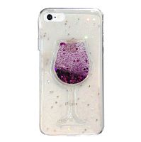 Чехол накладка на iPhone 7/8 wineglass purple
