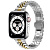 Ремінець для Apple Watch 38/40/41 mm Metall New 5-bead silver gold: фото 2 - UkrApple