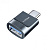 Перехідник Rock USB AF to Type-C 3.0 Adapter  gray CA03 - UkrApple