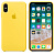 Чехол накладка xCase для iPhone XS Max Silicone Case canary yellow: фото 2 - UkrApple