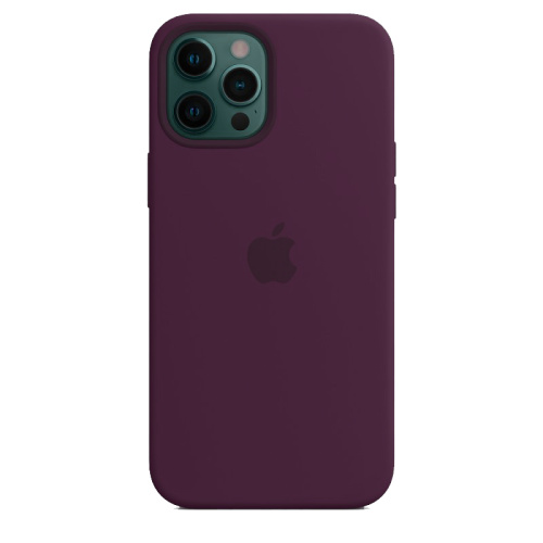 Чохол накладка xCase для iPhone 12 Pro Max Silicone Case Full marsala - UkrApple