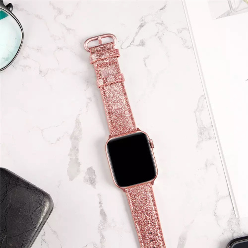 Ремінець xCase для Apple watch 42/44/45/49 mm Glitter Pink: фото 4 - UkrApple